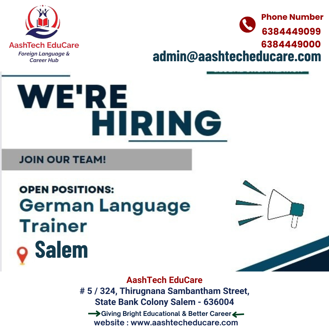Position: German Language Trainer