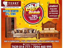 Tusky Furniture – Premium Home & Office Furnishings in Coimbatore.