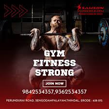 Samson Fitness & Gym – Premium Fitness Center & Bodybuilding Hub in Erode