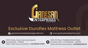 Ganesan Enterprises – Coimbatore’s Furniture & Mattress Specialists.