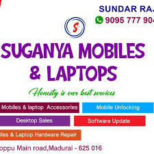 Suganya Mobiles & Laptops Madurai – Your Tech, Our Passion!