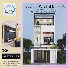 L V Construction: Architecture, 3D Design & Renovation Experts in Tirunelveli