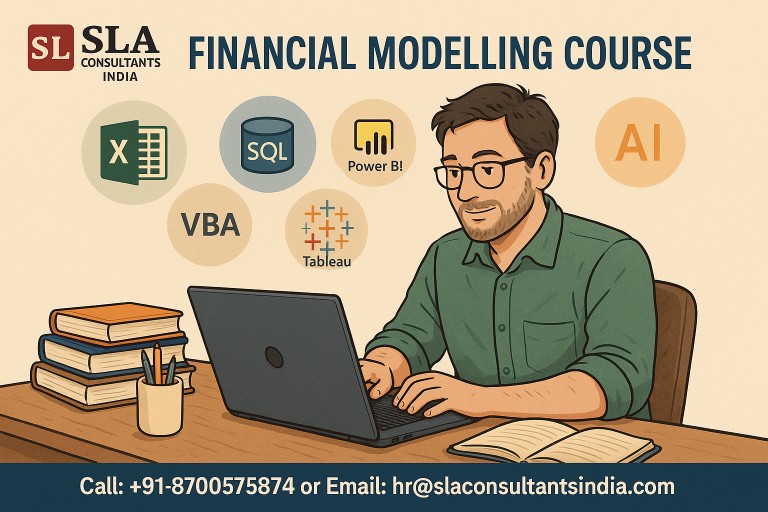 Best Financial Modeling Course in Delhi With Excel [100% Placement, Learn New Skill of ‘2026] by SLA Institute, Credit Rating Analyst, KPMG Certification, National Stock Certification,​ ​