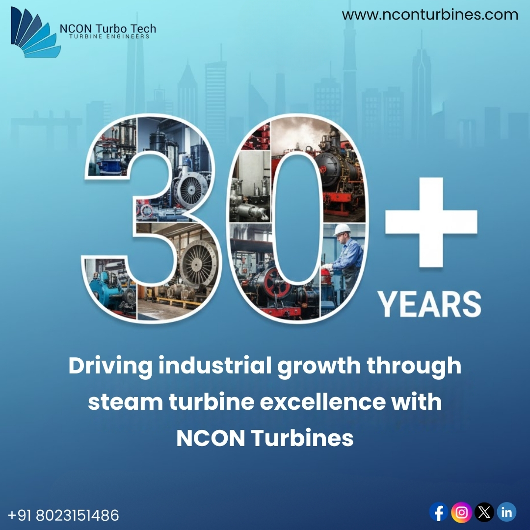 Reliable Steam Turbine Manufacturers for Industrial Power Solutions|Nconturbines.com