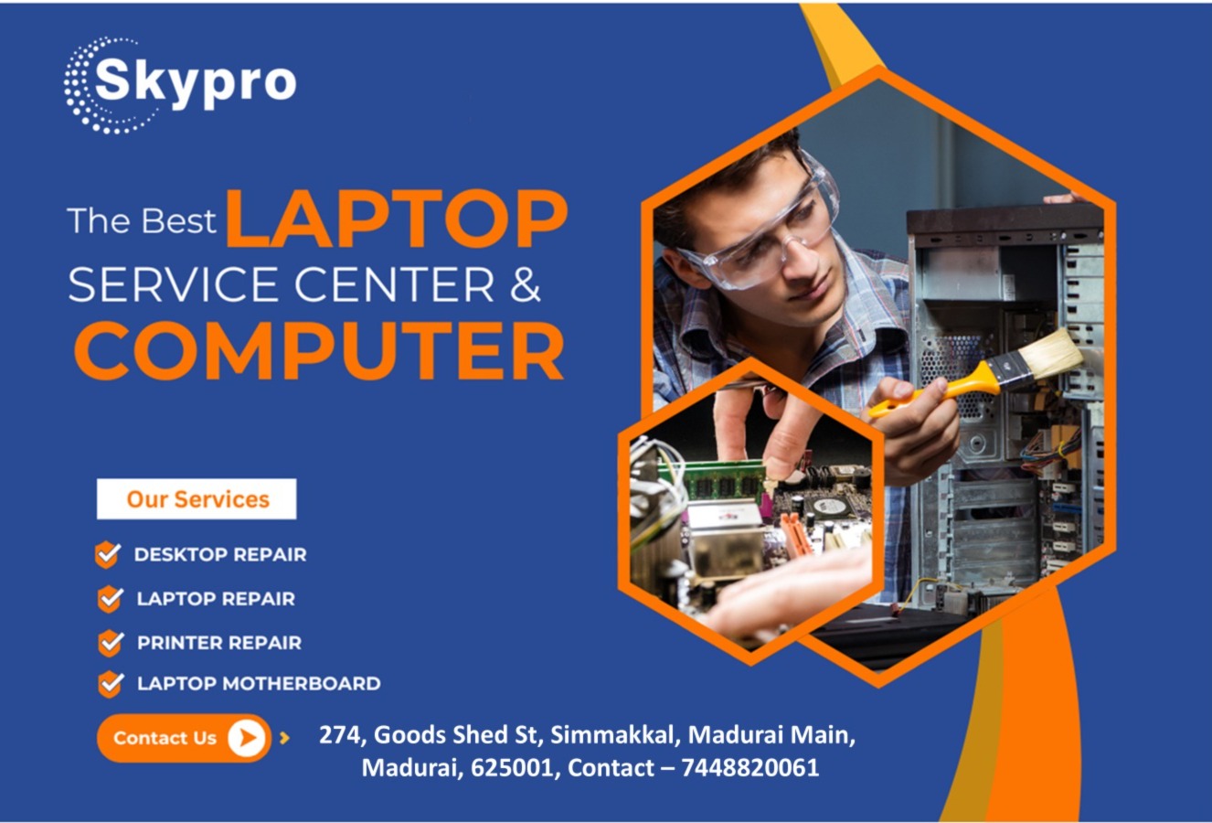 Skypro Technologies – Laptop & Printer Service in Madurai